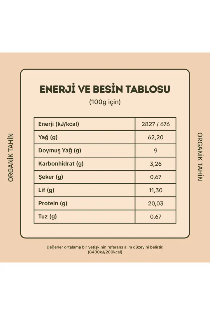 Organik Harnup Pekmezi + Tahin