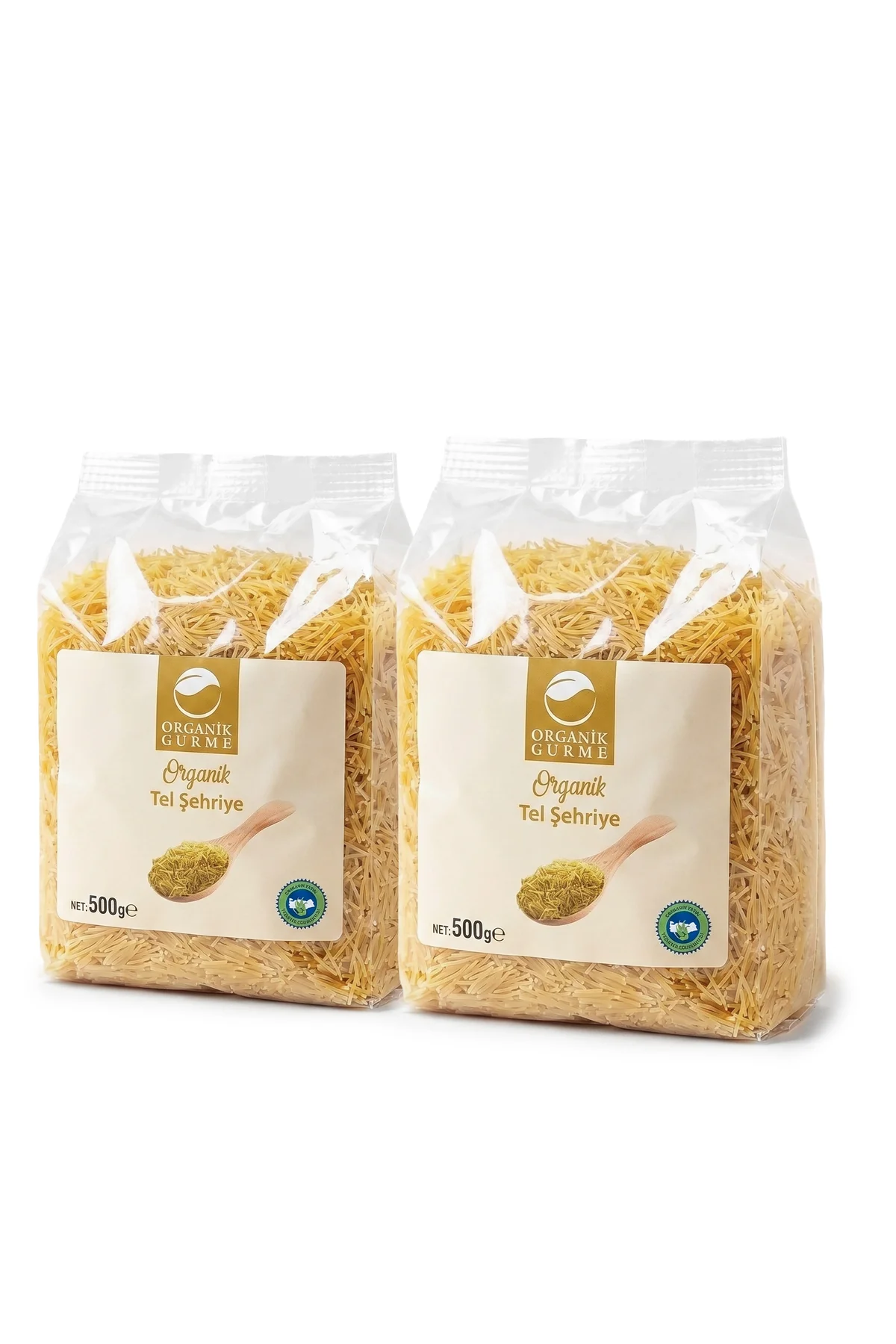2'li Organik Tel Şehriye 500 gr