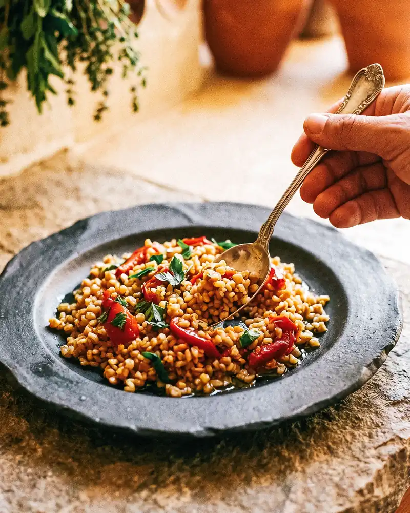 Siyez Bulguru Pilavı Tarifi