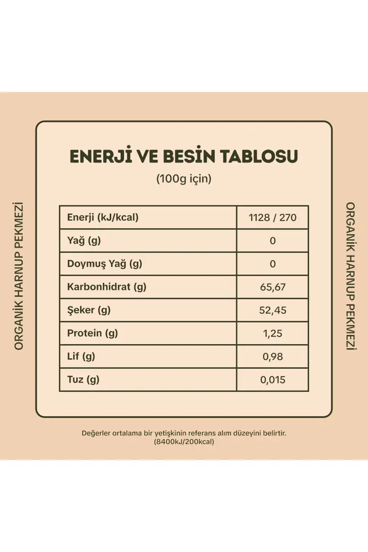 Organik Harnup Pekmezi + Tahin