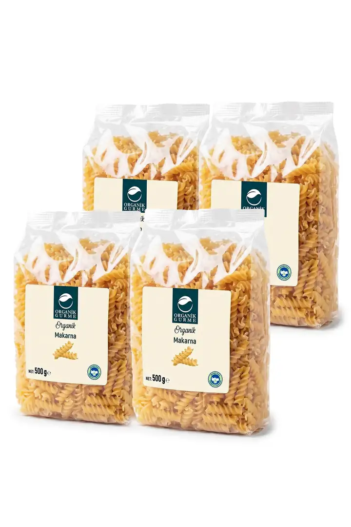 4'lü Organik Makarna 500 gr