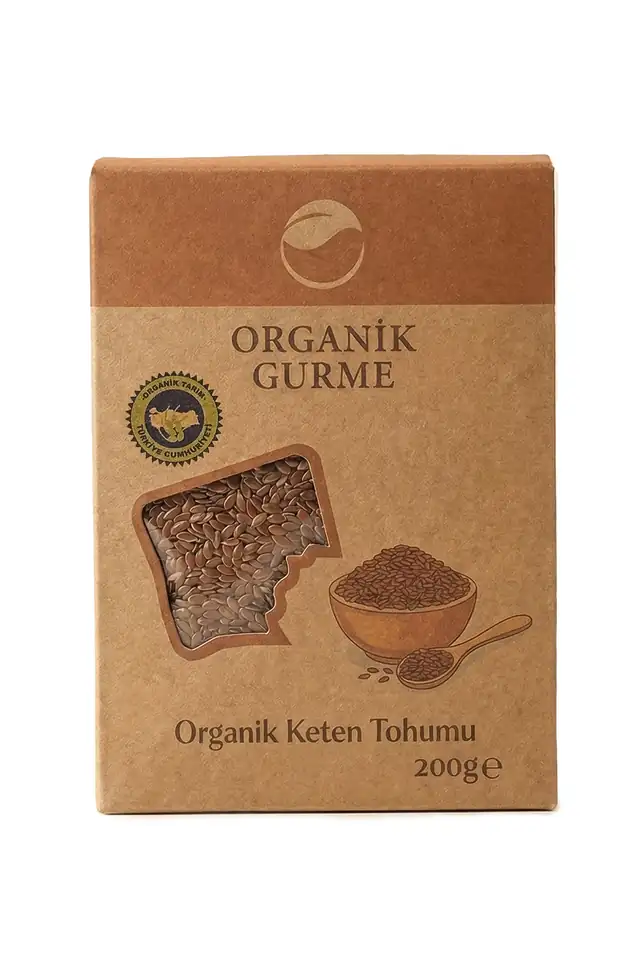 Organik Keten Tohumu 200 gr