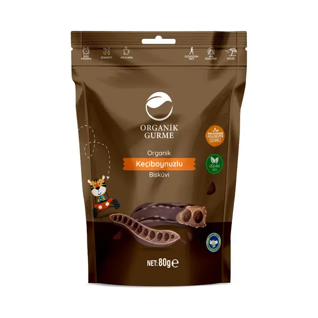 Organik Keçiboynuzlu Bisküvi 80 gr