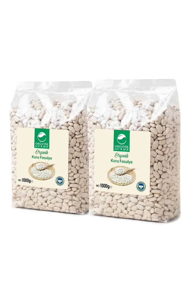2'li Organik Kurufasulye 1000 Gr
