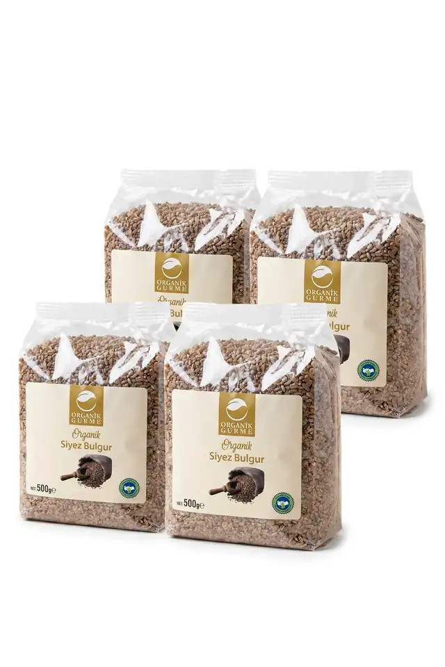 4'lü Organik Siyez Bulguru 500 Gr