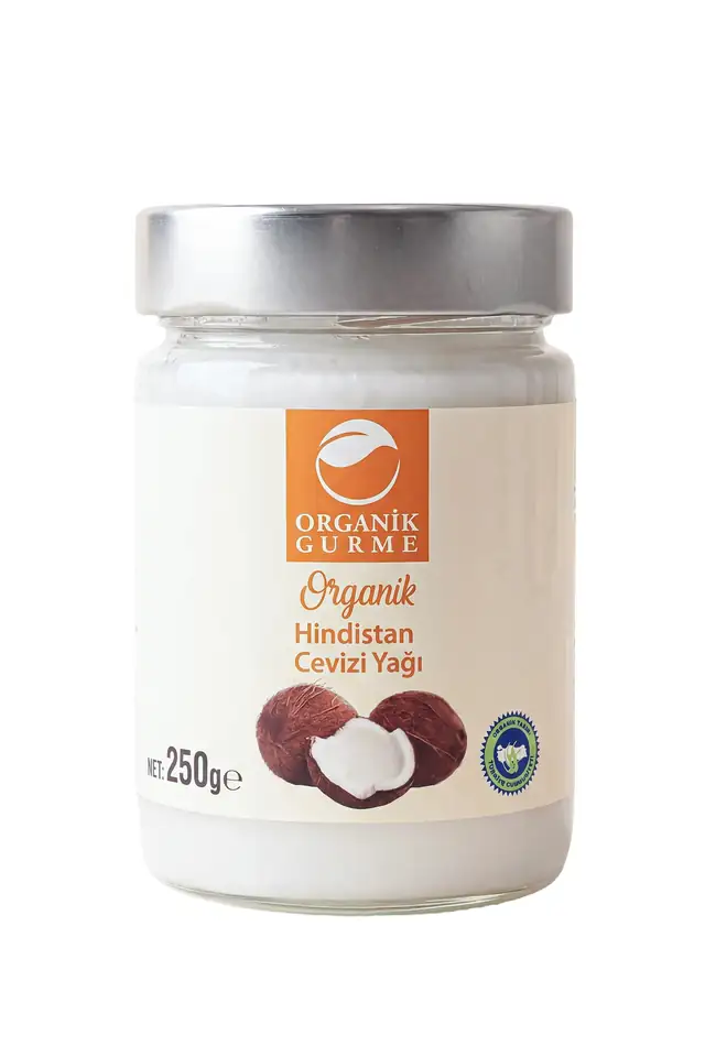 Organik Hindistan Cevizi Yağı 250gr